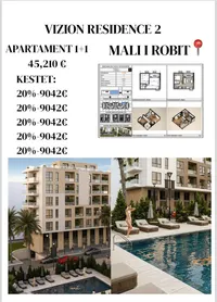 Apartment ne shitje ne Durrës, Mali i Robit