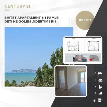 Foto e Apartment në shitje Golem, Durrës