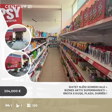 Foto e Dyqan në shitje Plazh Rrota Kuqe, Durrës