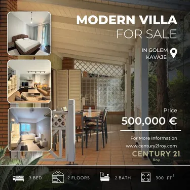 Zdjęcie vila na sprzedaż Golem, Durrës