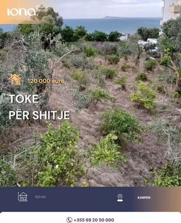 Foto e Tokë në shitje Karpen, Bulevardi i Pishave, Kavajë