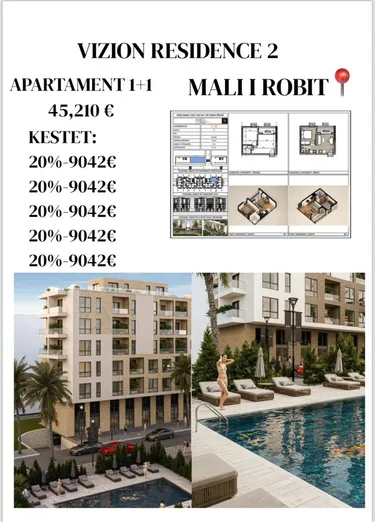 Foto von Wohnung zum verkauf Mali i Robit, Durrës