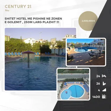 Foto e Hotel në shitje Golem, Durrës