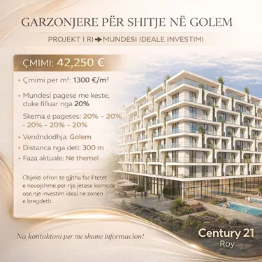 Foto e studio në shitje Golem, Durrës