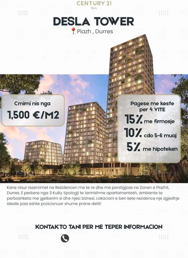 Zdjęcie Mieszkanie na sprzedaż Plazh, Durrës