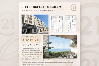 Foto e Apartment në shitje Golem, Durrës