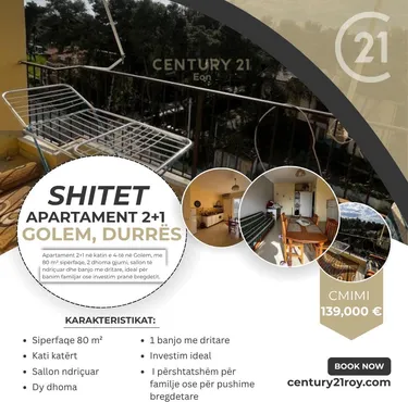 Foto e Apartment në shitje Golem, Durrës
