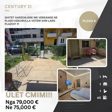 Foto av studio till salu Plazh, Durrës