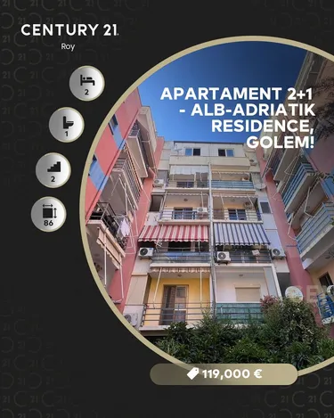 Фото Квартира на продажу Golem, Durrës