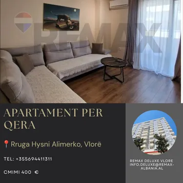 Zdjęcie Mieszkanie do wynajęcia Vlorë, Rruga Hysni Alimerko, Pranë Zonës së Shtëpisë së Oficerëve