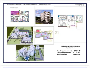 Foto von studio zum verkauf Golem, Rezidenca Oriental, Durrës