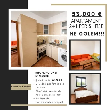 Fotografie Byt na prodej Golem, Durrës