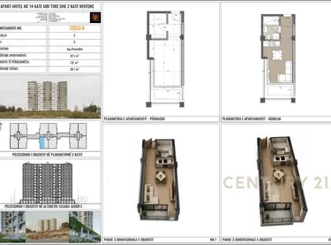 Foto von studio zum verkauf Qerret, Three Gardens Residence, Durrës