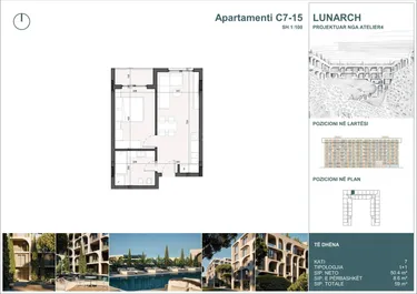 Photo of Apartment for sale Mali i Robit, Rruga Ismail Qemali, Golem, Kavajë